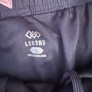 LEG3ND Black Active Shorts - XL